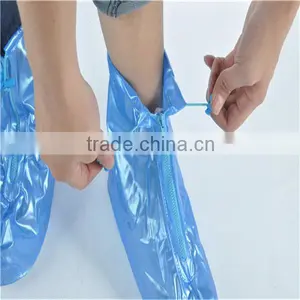Womens Pvc Short Cheap Waterproof Rain Boot/shoe Covers thumbnail-4