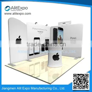 Jiangmen Fashion Style 8ft & 10ft Exhibition Pop up Stand, Fabric Pop up thumbnail-5