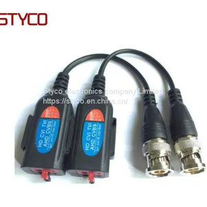 Newest Combinable HD Video Balun 4-IN-1 CVI TVI AHD 720P/960P/1080P/3MP/4MP/5MP/8MP Passive Utp Video Balun thumbnail-1
