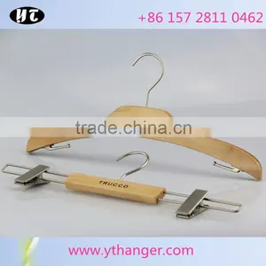 2016 Best Selling Wooden Hanger and Pants Hanger With Special Hook thumbnail-5