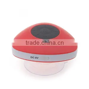 Waterproof Suction Cup Bathrooms Wireless Bluetooth Speaker thumbnail-1