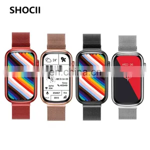 HM08 Smart Watch Bracelet Double Straps Weather Forecast Call Reminder Blood Pressure Oxygen Sport Waterproof Heart Smart Watch thumbnail-1