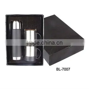 500ml Vacuum Flask and 2 Pcs Coffee Cups, Camping Gift Set BL-7007 thumbnail-1