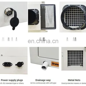 ODM/OEM Grow Room Industrial Wall Ceiling Concealed Duct Greenhouse Dehumidifier thumbnail-5