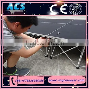 ACS Mobile Folding Stage, Aluminum Stage Platform, Modular Stage for Sale thumbnail-1