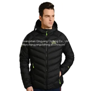 New Fashion Lightweight 800 Filling Goose Down Jacket Men Puffer Down Jacket With Hood for Winter thumbnail-4