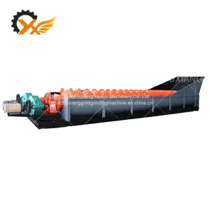 China Rotary Drum Wheel Bucket Sand Washing Machine Portable Sand Screw Washer Widely Used for Sand Washing thumbnail-1