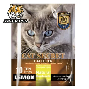 New Design Bentonite Clumping Kitty Sand thumbnail-4