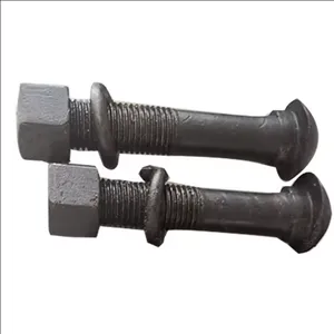 High Tension Guard Railway Fish Bolt Track Bolt Screw Bolt Nut thumbnail-3