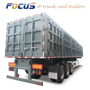 Box Van Trailers for Sale,Van Box Curtain Side Vehicle Truck Semi Trailer for Beverage thumbnail-3