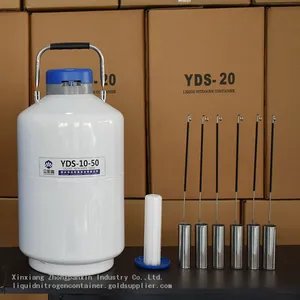 ZHONGPANXIN 10L Liquid Nitrogen Container Liquid Nitrogen Storage Container thumbnail-3