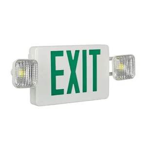 DF-2 UL LED Battery Backup Emergency Light Dual Head EXIT Sign Light thumbnail-2