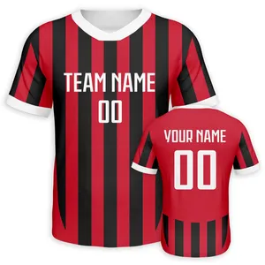 Wholesale Custom Survetement Football Kits Men Kids Soccer Jerseys Set Boys Women Football Training Uniforms Black Long Sleeve Futsal thumbnail-1