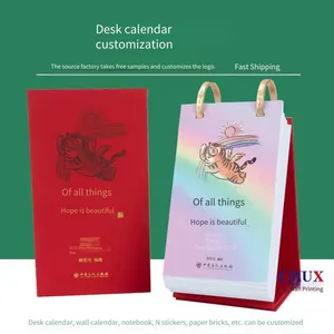 Creative Desk Calendar Printing Factory, Enterprise Promotion, Business Gift, Advertising Design, Ring - Bound Customization Factory thumbnail-5