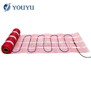 Modern Design HDPE+PP Electric Underfloor Heating Mat Waterproof Floor Warming Mat for Bathroom Electric Heating System thumbnail-6