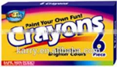 Small Six Pens Crayons 0.8 Cm In Diameter B0002 thumbnail-1