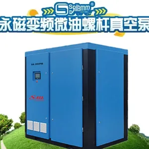 Saman Permanent Magnet Variable-frequency Screw Vacuum Pump, Energy-saving and Power-efficient thumbnail-2