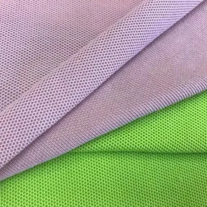 Guangzhifeng 5966# Classic Double Pique, 210g In-stock Cotton-polyester Double Pique With Singed Finish, Comfortable Handfeel, Suitable for Uniforms, Advertising and Casual Wear Fabrics thumbnail-3