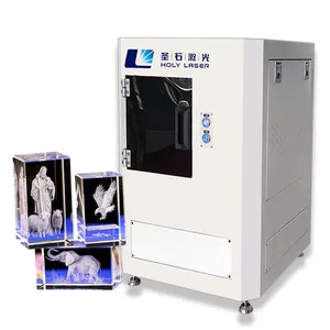 New High-precision 3D Crystal Diode Laser Engraving Machine CNC Desktop Air-cooled, Supports Acrylic and Glass thumbnail-2