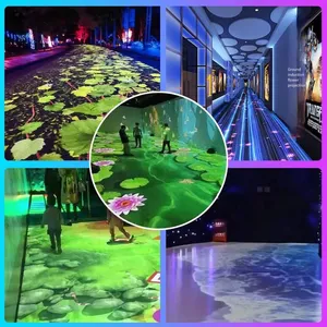 Holographic 3d Interactive Projection Immersive Ground 5d Naked-eye Indoor Restaurant, Outdoor Bar Wall, Ktv Surround Screen Equipment thumbnail-2