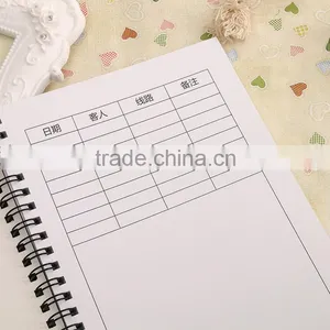 Economical Blue B5 Custom Spiral Notebook thumbnail-5