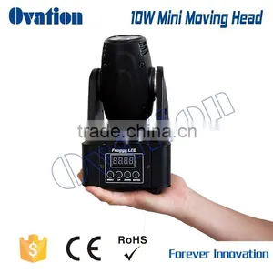 Wholesale 10W RGBW 4in1 Froggy LED Moving Head Stage DJ LED Light thumbnail-1
