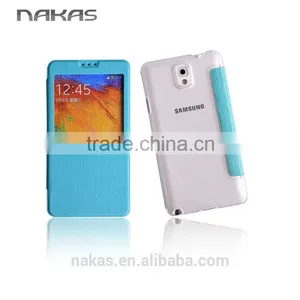 New Production 2014 Flip Leather Hard Case for Samsung Note 3 thumbnail-1