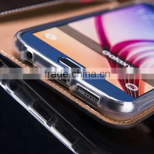 High Quality Wallet Card Holder 3d Phone Case for Samsung Galaxy s6 Case /3d Phone Case for Iphone 6 Plus Case thumbnail-4
