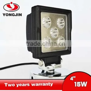 NEW 15W Square Flood Beam Led Truck Work Light thumbnail-1