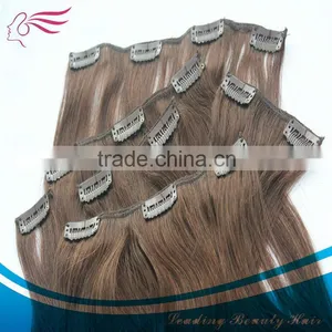 100%remy Human Clip in Hair Extension thumbnail-1