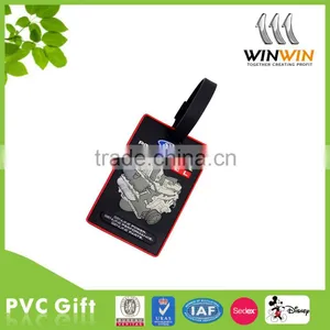 China Bulk Personized PVC Luggage Tag thumbnail-1