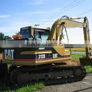 New Arrival Used Excavator 312B Oringinal Japan for Cheap Sale in Shanghai thumbnail-1
