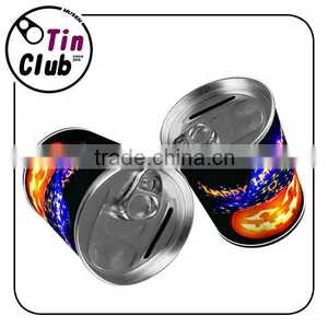 Round Saving Money Tin Boxes thumbnail-1