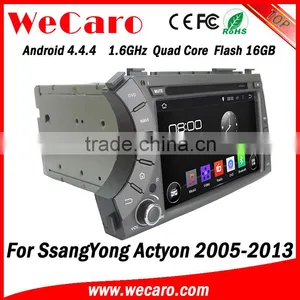 Wecaro WC-SY7020 Android 4.4.4 Car Dvd Gps for Ssangyong Actyon Car Multimedia Player 2005 - 2013 With Radio 3G Wifi Playstore thumbnail-2
