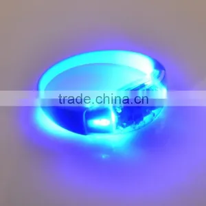 2015 Popular Silicon-sound Activated LED Flashing Bracelet thumbnail-1