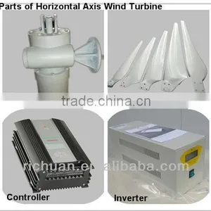 Richuan 5kw Wind Solar Hybrid System Street Light With Hydraulic Tower CE Approved thumbnail-6