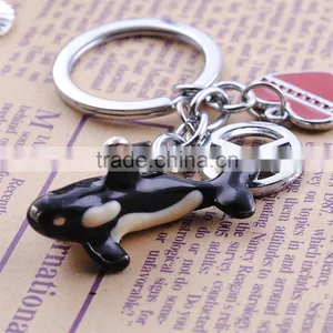 Keychain Manufacturers Wholesale Gifts of Whales Key Chain thumbnail-3