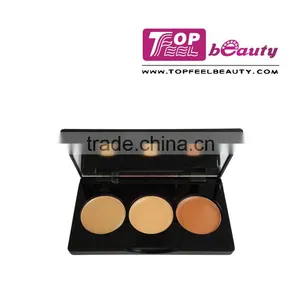 OEM Deisgn 3 Color Eyeshadow Palette With Mirror thumbnail-1