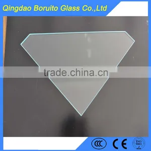 6mm Pentagonal Bathroom Corner Shelf Glass thumbnail-1