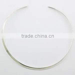 Solid Sterling Silver Choker Simple But Striking And Elegant thumbnail-1