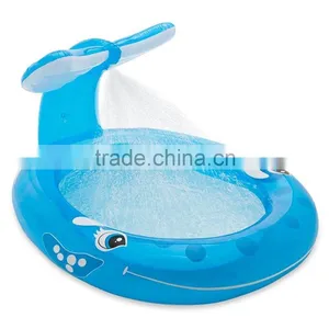 Kid's Interest Inflatable Whale Spray Pool thumbnail-1