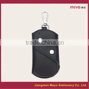 2015 New Commercial Promotional Customized Made Genuine Leather Key Card Wallet MEYOKW130 thumbnail-1