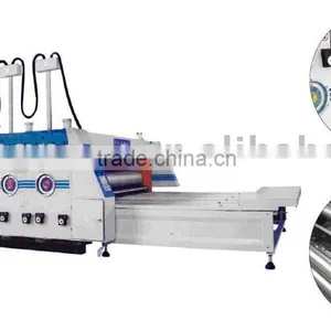 Semi-automatic Printing and Slotting Machine Carton Box Production Line thumbnail-1