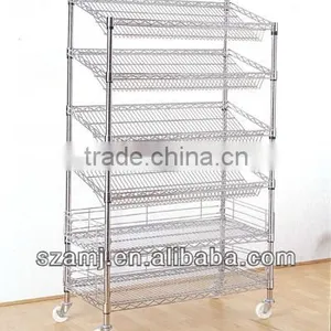 Brite Finish Wire Shelf thumbnail-1