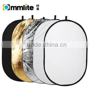 60*90 5-in-1 Folded Reflector Black/White/Silver/ Gold/Soft thumbnail-1