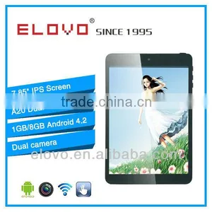 New Arrival 7.85 Inch Allwinner A20 Mid With Two Webcam Dual Core Android Tablet thumbnail-1