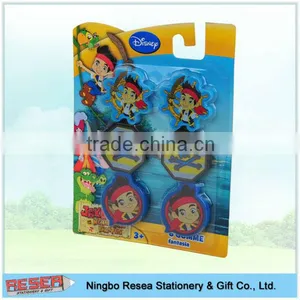 Cartoon Charactor Eraser Set thumbnail-1