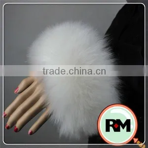 WHOLESALE Imitated White Fox Fur Sheep Fur Hood thumbnail-6