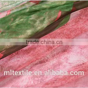 Digital Print Silk Fabric for Dress Chiffon Wholesale Indian Chiffon Silk Fabrics thumbnail-6