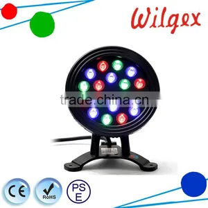 18X1W Remote Control Rgb LED Pool Light Lamp Rgb thumbnail-1